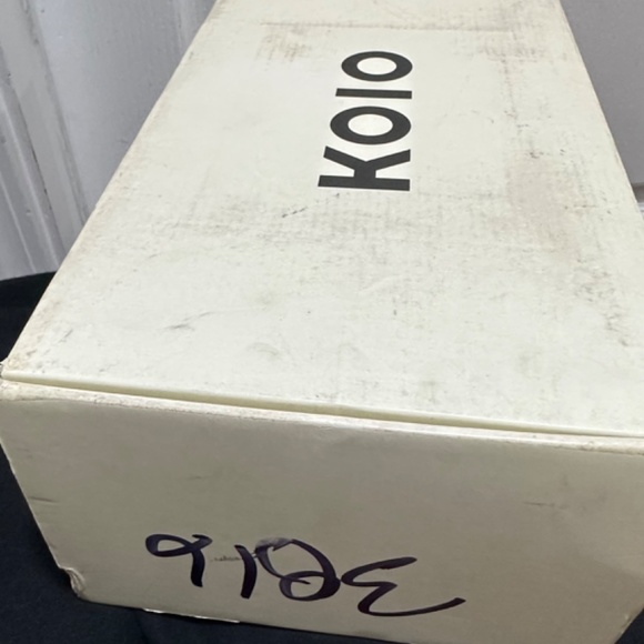 New in box Men’s Koio Italian leather brown sneaker/walking shoes Sz EU 40 US 7 - Picture 10 of 10